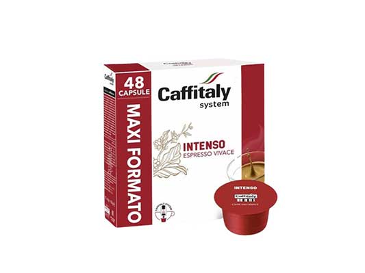 Caffitaly Capsules Intenso  - Box 48 Capsules