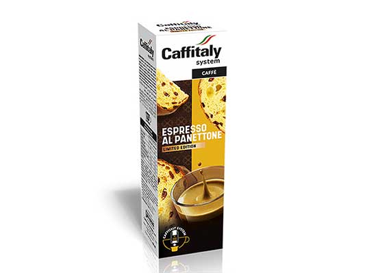 Caffitaly Capsules Espresso Panettone 10pcs