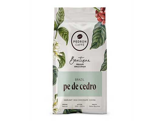Pedron Caffe PE DE CEDRO Coffee Beans 1 Kg Coffee Beans