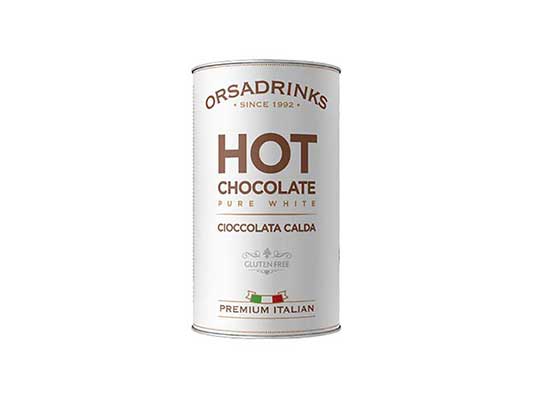 Pure white hot chocolate 1kg